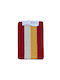 Badematte Synthetisch,Polyester/Cotton/Leather Rechteckig 915503_r Red 38x58cm