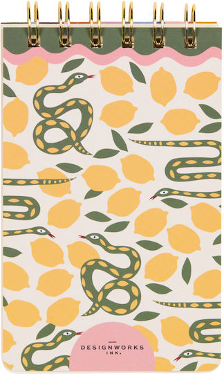 Designworks Designswork A Dopo Snake Twin Wire Бележник Бележници Спирала A6