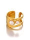 Callajewels Damen Ring mit Perlen
