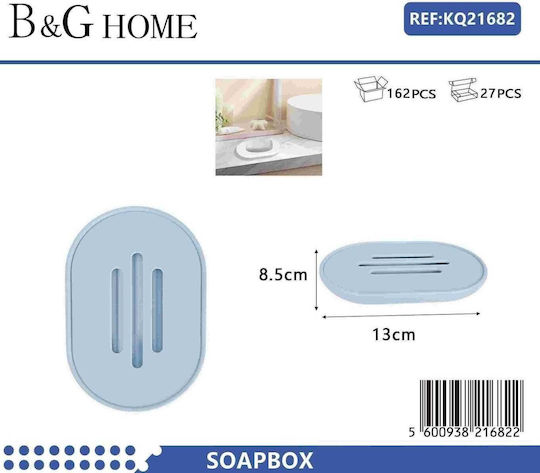 502027 Seifenschale Kunststoff Blau 56009382