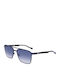 Zeiss Men's Sunglasses with Blue Metal Frame and Blue Gradient Lens S0390327