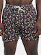 Lightning Scrooge Party Men's Swimwear Shorts Black
