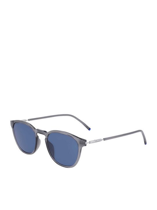 Zeiss Unisex Γυαλιά Ηλίου με Γκρι Σκελετό και Μπλε Φακό S0390345