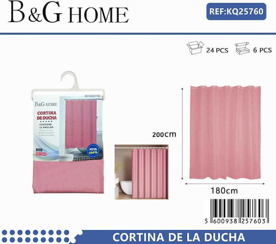 502250 Duschvorhang Pink