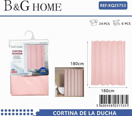 502257 Perdea de Baie Light Pink