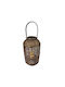 Espiel Tabletop Bamboo Lantern Brown 33x18x44cm