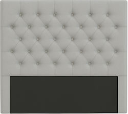 OneLife Κεφαλάρι Ξύλινο Γκρι 160cm