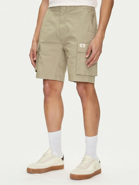 Calvin Klein Men's Shorts Cargo Khaki