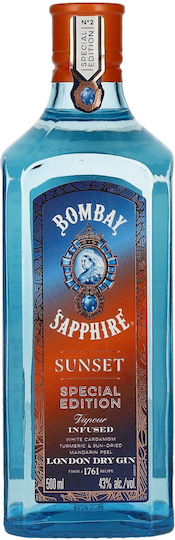Gin Bombay Sapphire Sunset 43% 1000ml