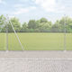 vidaXL Wire Fencing Galvanized Set Silver 1.5x10m