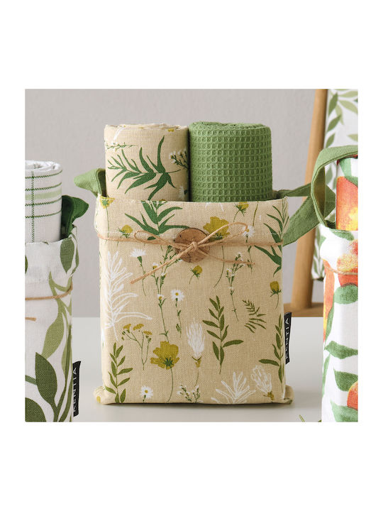 Kentia Loft Toala Towel from 100% Cotton in Gre...