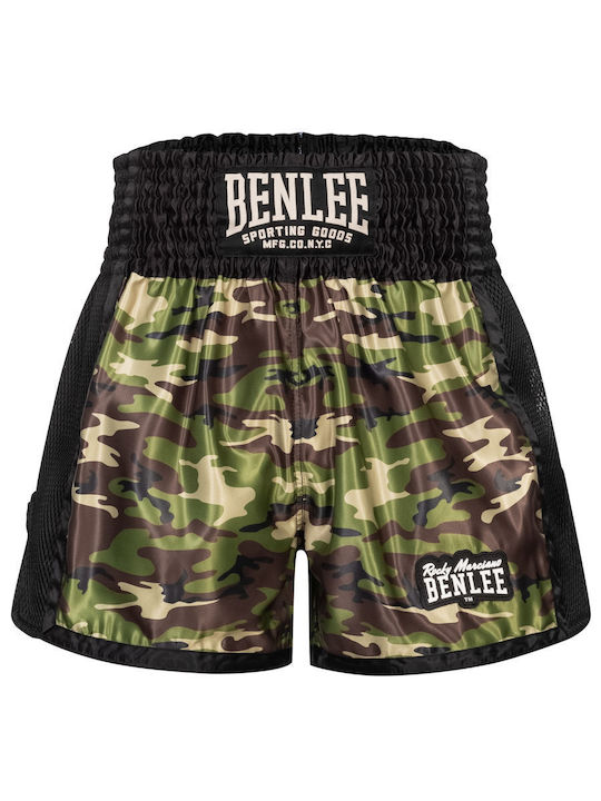 Pantaloni Scurți Muay Thai Benlee Hinkley Camo Woodland