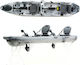 SCK SCK-C2-WH/BK Πλαστικό Kayak Ψαρέματος 2 Ατόμων Λευκό