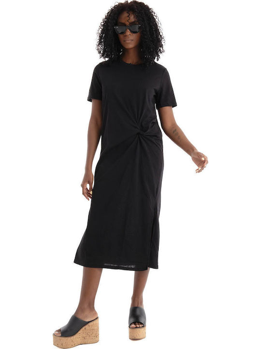 Vero Moda Midi Dress Black
