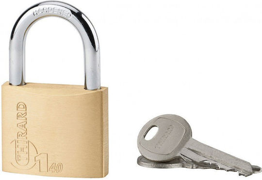 Thirard Bronze Padlock Brass with Key 40mm 1pcs