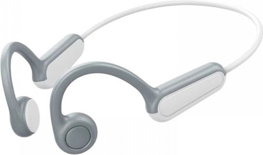 BE13 Bone Conduction Bluetooth Handsfree Earphones with Sweat Resistance White