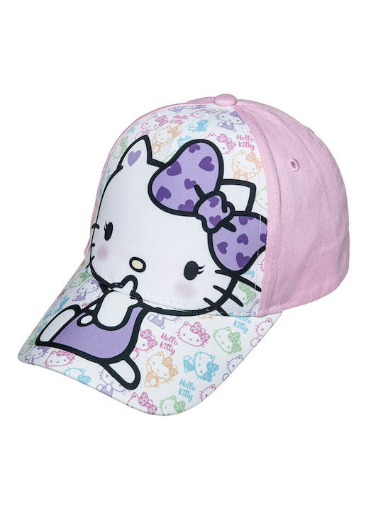 Hello Kitty Детска Шапка С Козирка Розова