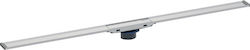 Γραμμικό Σχαράκι Ντουζιέρας Geberit Cleanline20 154.453.ks.1 Ασημί Inox Βουρτσισμένο Ματ Ασημί Χρωμέ Γυαλιστερό