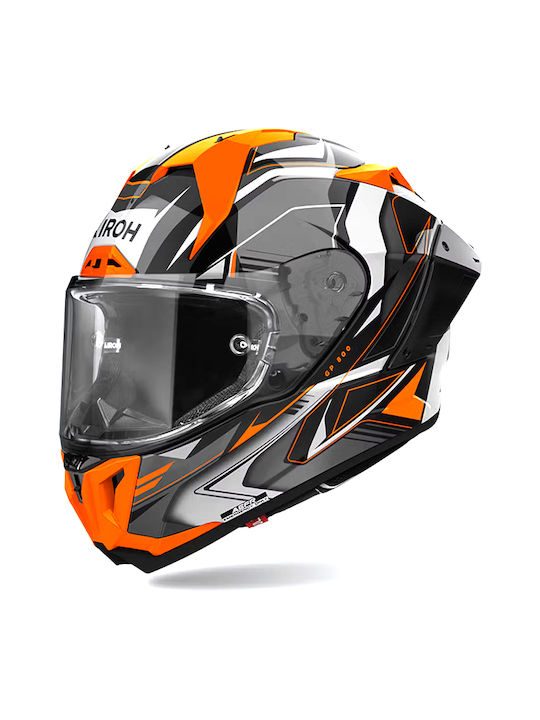 Airoh GP800 Black Matt Motorcycle Helmet Full F...