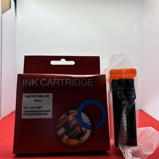 Compatible Inkjet Printer Ink Lexmark Lexmark 100XL Black 1pcs