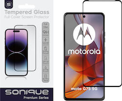 Sticlă Rezistentă Sonique Seria Premium HD Acoperire Completă 9H Motorola Moto G75 5G Negru