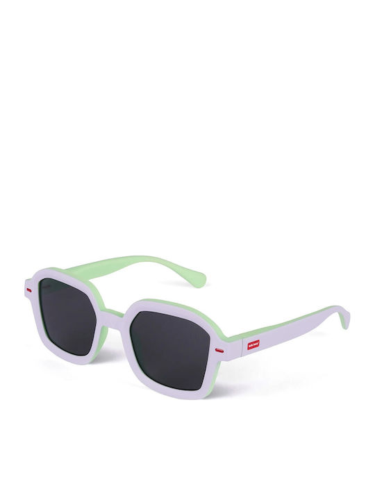 Hello Hossy Kids Sunglasses with Polarized Lenses White for 2-3 Years
