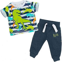 Babytown Kids Sweatpants Set Multicolour