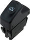 NTY Car Window Switch for Renault Clio / Kangoo Black