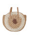 Tricotată Geantă de damă Crossbody Bej