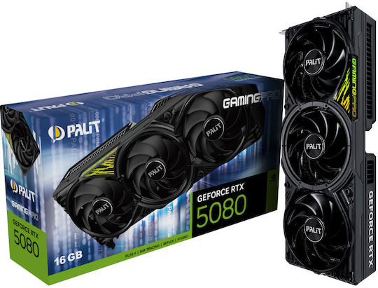 Palit GeForce RTX 5080 16GB GDDR7 ГеймингПро V1 Видео Карта