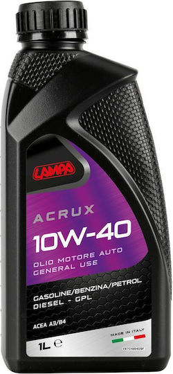 Lampa Acrux 10W-40 Ημισυνθετικό Λάδι Μοτοσυκλέτας για Τετράχρονους Κινητήρες 1lt