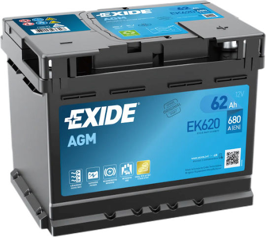 Exide Baterie Auto / Camion cu Capacitate 60Ah și CCA 680A