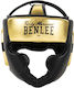 Benlee Adult Full Face Boxing Headgear Leather Black