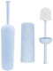 Plastic Toilet Brush Light Blue