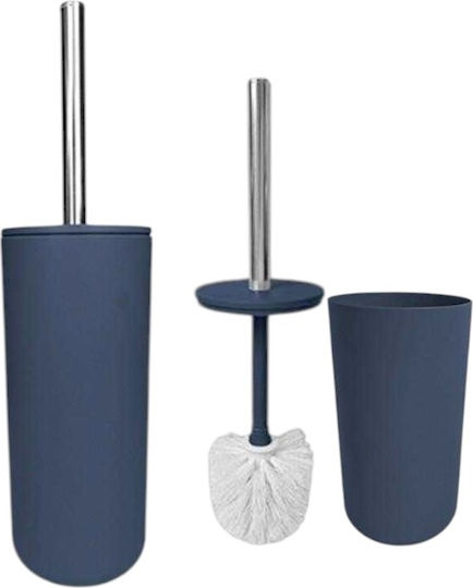 21714 Kunststoff Badezimmer Toilettenbürste Blau
