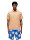 Gronge Short-sleeved Shirt Orange