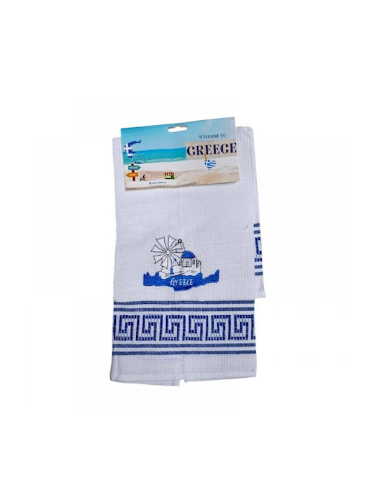 Towel from 100% Cotton in White Color 12pcs