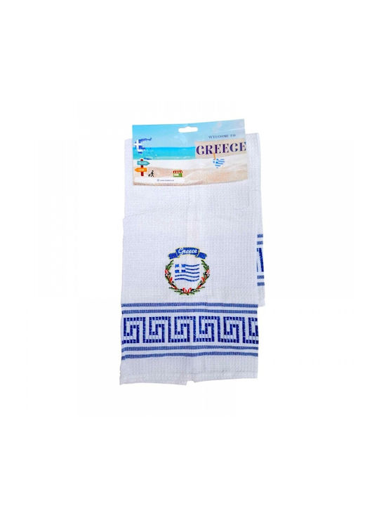 Towel from 100% Cotton in White Color 12pcs