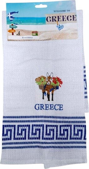 Prosop din 100% Bumbac în Culoarea Alb 12buc