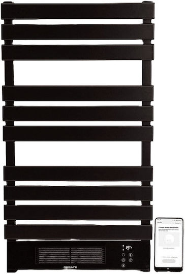 Create Șină electrică pentru prosoape 1500W 100.3x55cm Negru