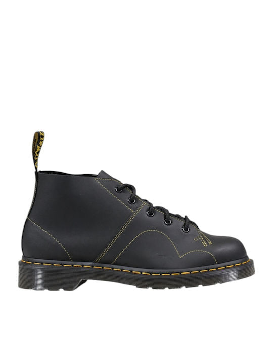 Piele Negru Ghete barbati