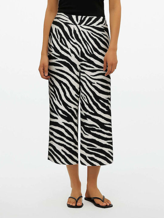 Vero Moda Γυναικεία Ψηλόμεση Ζιπ Κιλότ σε Loose...