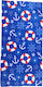 Comfort Strandtuch Blau 75x150cm.