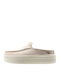 Mules with Heel in White Color