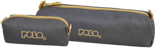Polo Original Wallet Federmäppchen Zylinderförmig Gray