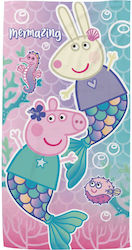 Kids' Beach Towel Peppa Pig Mermaid "Peppa Pig" Nickelodeon Kids' Beach Towel Peppa Pig Mermaid "Peppa Pig" Nickelodeon