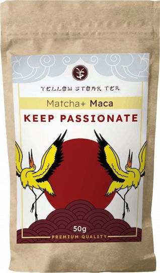 Yellow Stork Matcha and Maca Organic Tea 50g