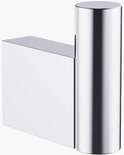 Biojet Haken Badezimmer Einzeln Schrauben ​5.3x5cm Inox Silber