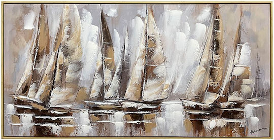 Pakketo Yelkan Ι Painting Oil Painting on Canvas 120x60cm