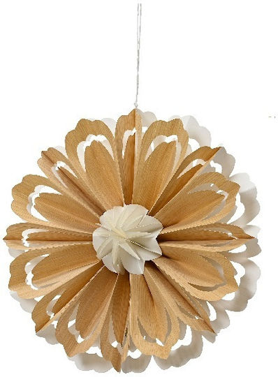 Decorative Paper Flower Hanging String FSC Mix 70% Handmade Kaemingk 807686-1 00051034